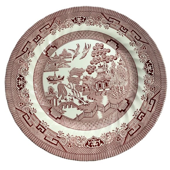 Wessex Collection England Red Willow Rosa Pink Dinner Plate 10" Replace Decor - Picture 1 of 7